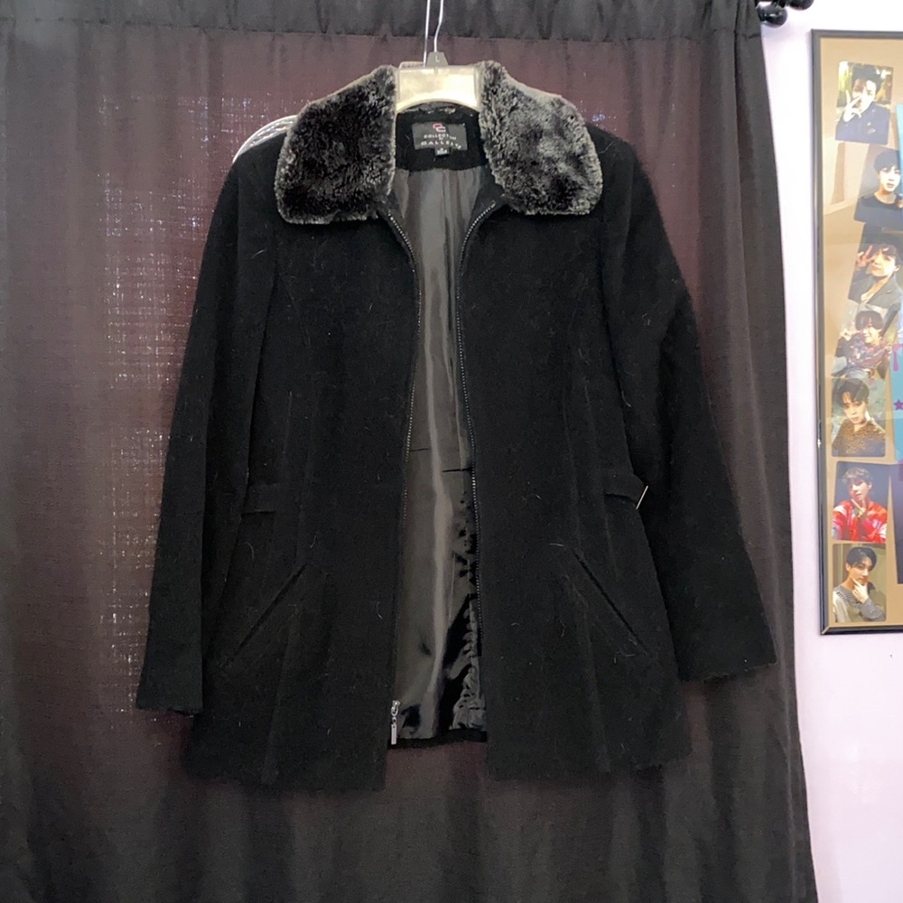 Black Jacket wt/ Fur Collar